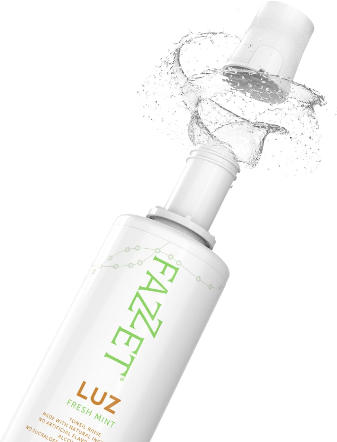 Tonsil Stone Mouthwash for Stone Remover – Tonsil Stone Removal, Treatment of Natural Tonsil Stone, Combat Bad Breath & Get Rid of Dry Mouth – Gluten Paraben & Alcohol Free, Fresh Mint FAZZET LUZ