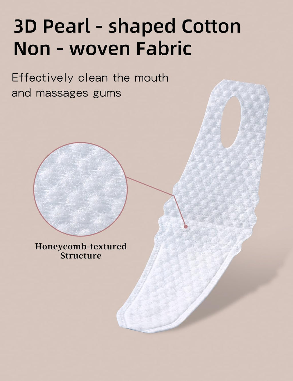 Baby Finger Toothbrush，Baby Tongue Cleaner Wipes for Infant Tooth and Gum Cleaning, 59Pcs Disposable Wipes Toothbrush for Newborn Oral Care