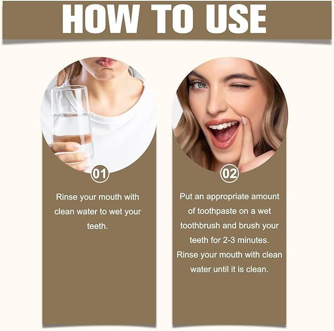 2Pcs Tooth Refresh Toothpaste, Fresh Breath Toothpaste, Natural Oral Care & Enamel Repair, Helps Remove Coffee, Tea & Wine Stains, Fresh Minty Gel