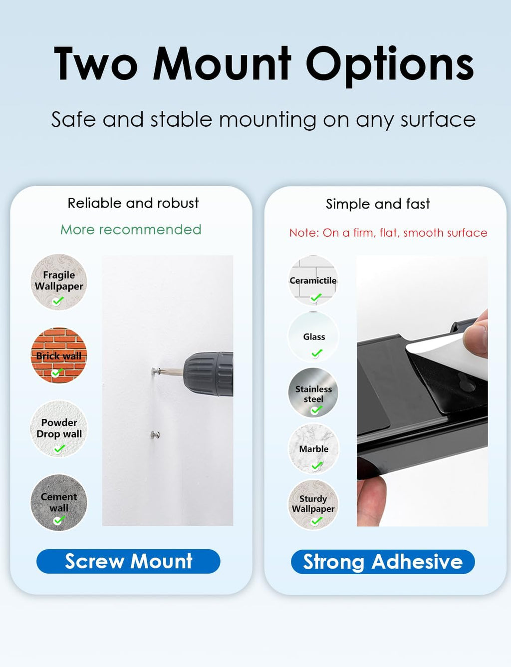 Modern Acrylic Wall Mounted Electric Toothbrush Holder with Hidden Cable Management - Space-Saving Bathroom Organizer for Shower-Safe, Waterproof Adhesive Mount No Drill-Matte Black