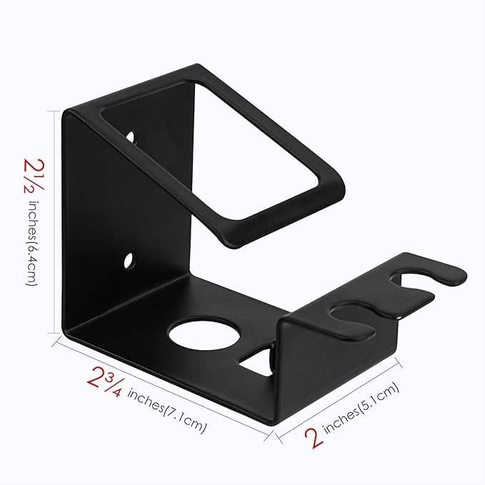 Stainless Steel Toothbrush Holder Wall Mounted, 3 in 1 Toothbrush, Toothpaste and Cup Holder, Adhesive Toothbrush Organizer for Bathroom