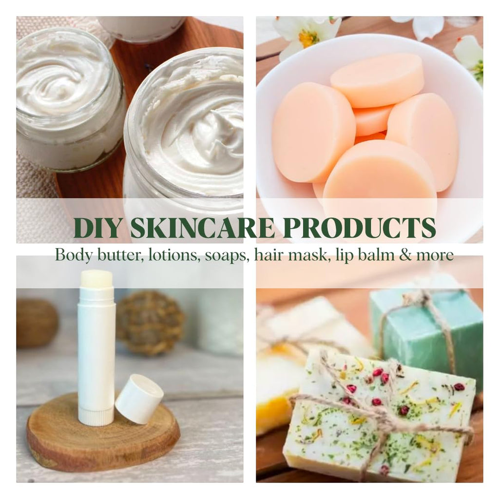 Unrefined Organic Mango Butter 2 lb (Each In 1lb Bags) Raw, Natural, Pure, Use Alone or in DIY Whipped Body Butters, Soap base, Lotions, Lip Balms, Hair Masks