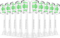 Replacement Heads for Philips Sonicare Toothbrush, Replacement Brush Heads Compatible with Phillips Sonicare Electric Toothbrush, 10-Pack, White
