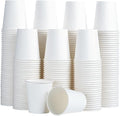 SIUQ 600 Pack 5 oz Paper Cups, Disposable Mini Bathroom Mouthwash Cups, Hot/Cold Drinking Cups, White Disposable Paper Cups for Bathroom, Home, Party, Office, Picnic, Travel