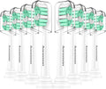 Aoremon Replacement Heads for Sonicare - Toothbrush Heads Compatible with Philips Sonicare Snap-on Electric Toothbrush (White),8 Pcs