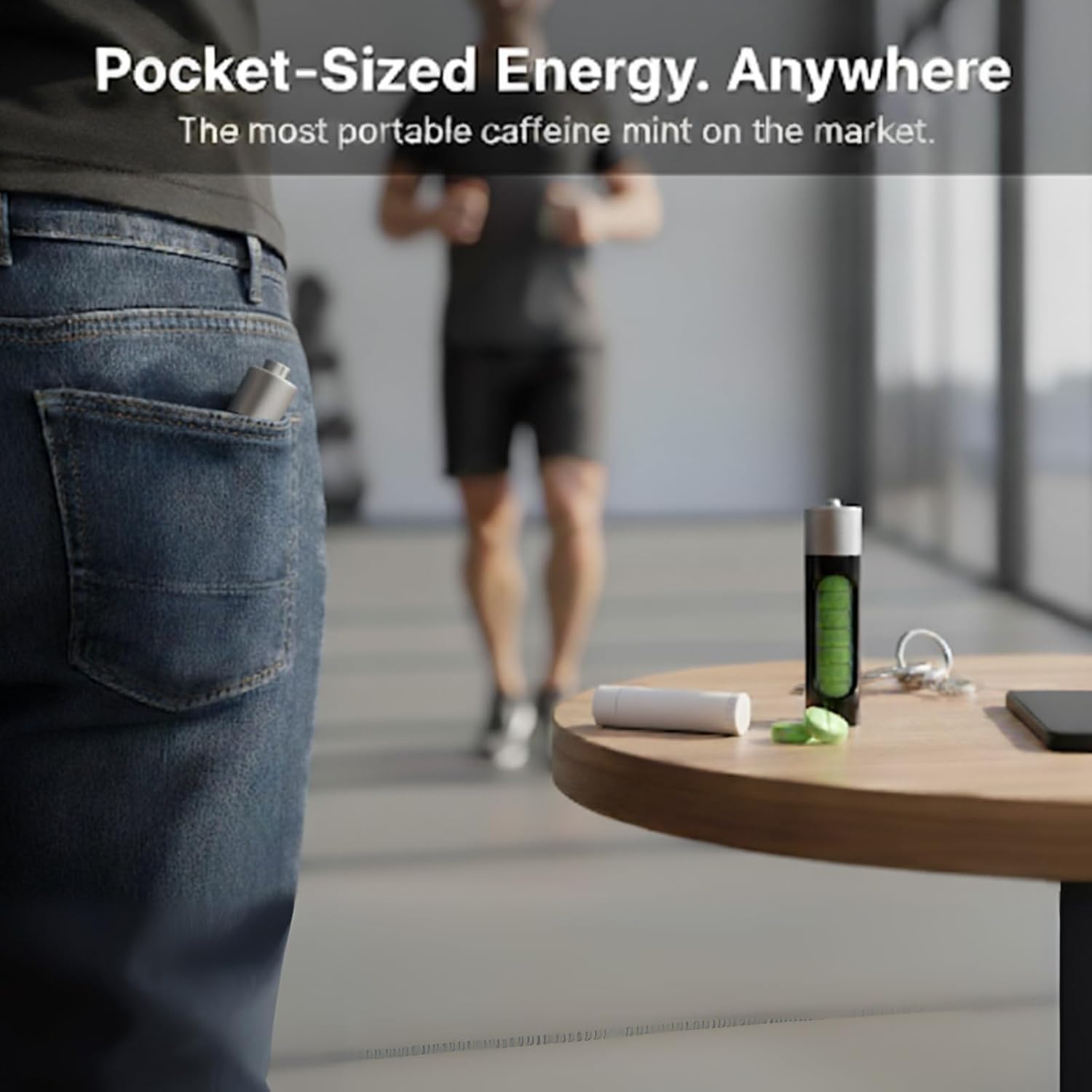 Rally Caffeine Mints, 60 Milligram, Instant Energy, Fresh Breath, Caffeinated, 0 Sugar, Natural Peppermint, Cinnamon, Wintergreen Variety Pack (3 Packs, 30 Mints)