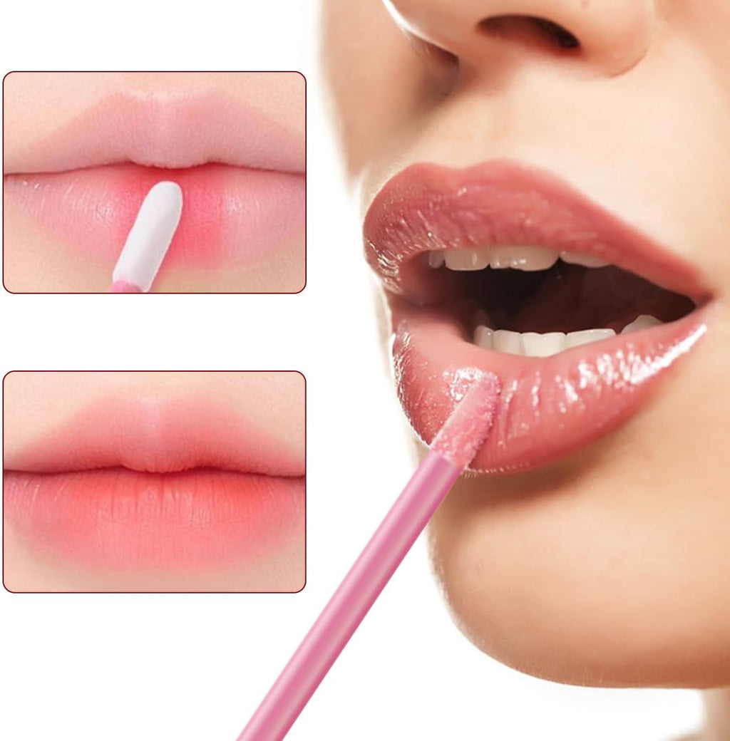 120 Pcs Interdental Brush + 25 Pcs Lip Wands Applicators Disposable, Braces Brush for Cleaner Interdental Brush Toothpick Dental Flossing Oral Dental Hygiene Flosser Tooth Cleaning Tools, Multicolor