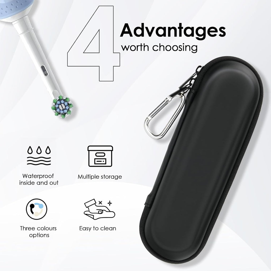 Yinke 2.0 Electric Toothbrush Case For Oral B/Oral-B Pro/Philips Sonicare/ Aquasonic Toothbrush, Travel Electric Toothbrush Case