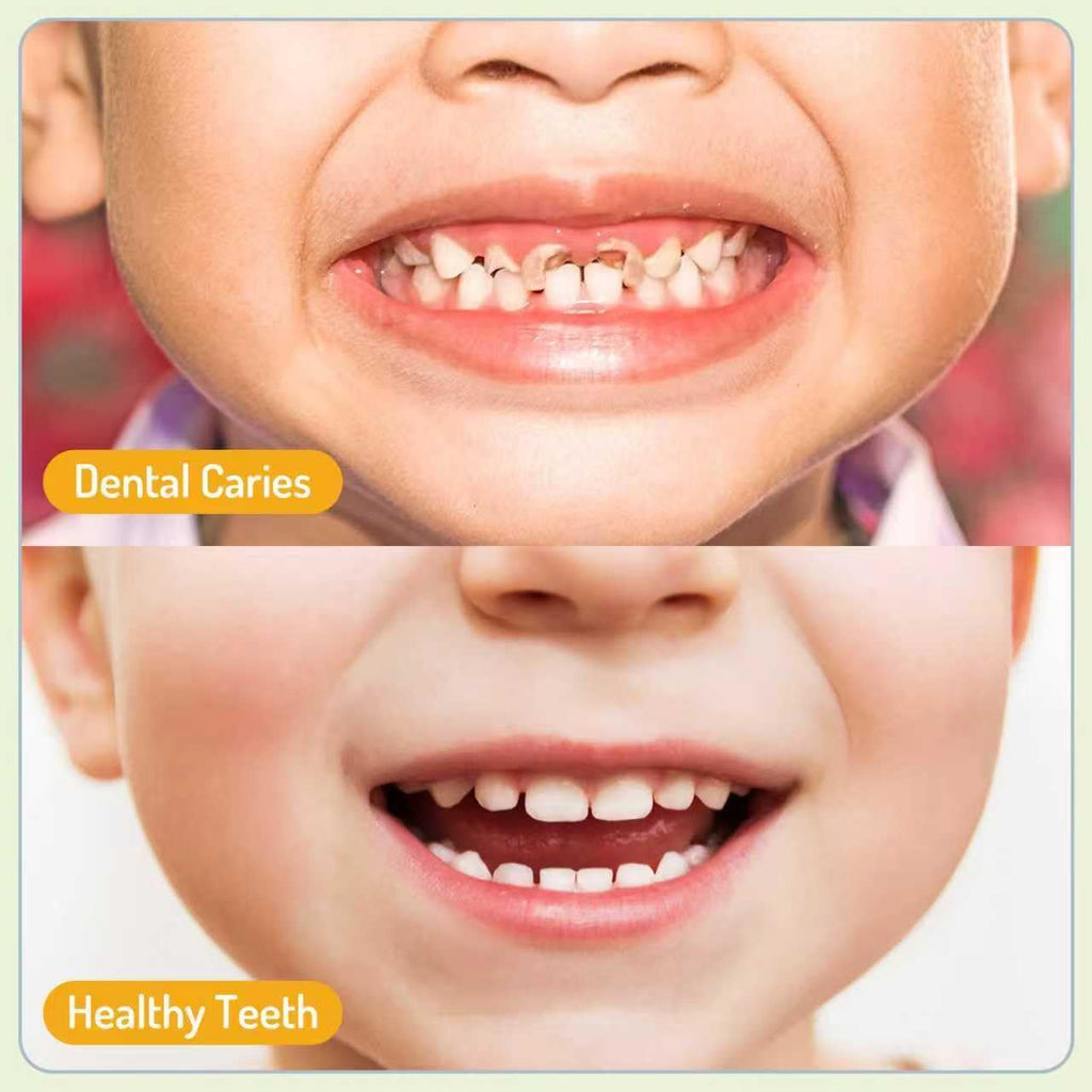 PEGO Kids Oral Spray, Toddler Toothpaste Helper for Fresh Breath,Fruit-Flavored & Portable, for Baby's Daily Oral Care (2Pack, Orange)