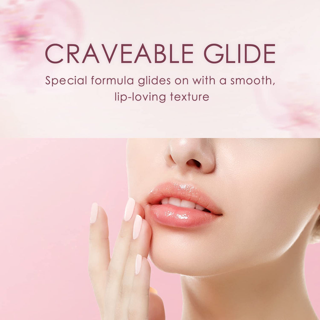 CATKIN Lip Balm Color Tinted Lipstick Ultra Hydrating Lip Deep Moistrurize Lip Care with Vitamin E Nourishing For Cracked & Dry Lips 0.12 oz 2pcs (01+10)