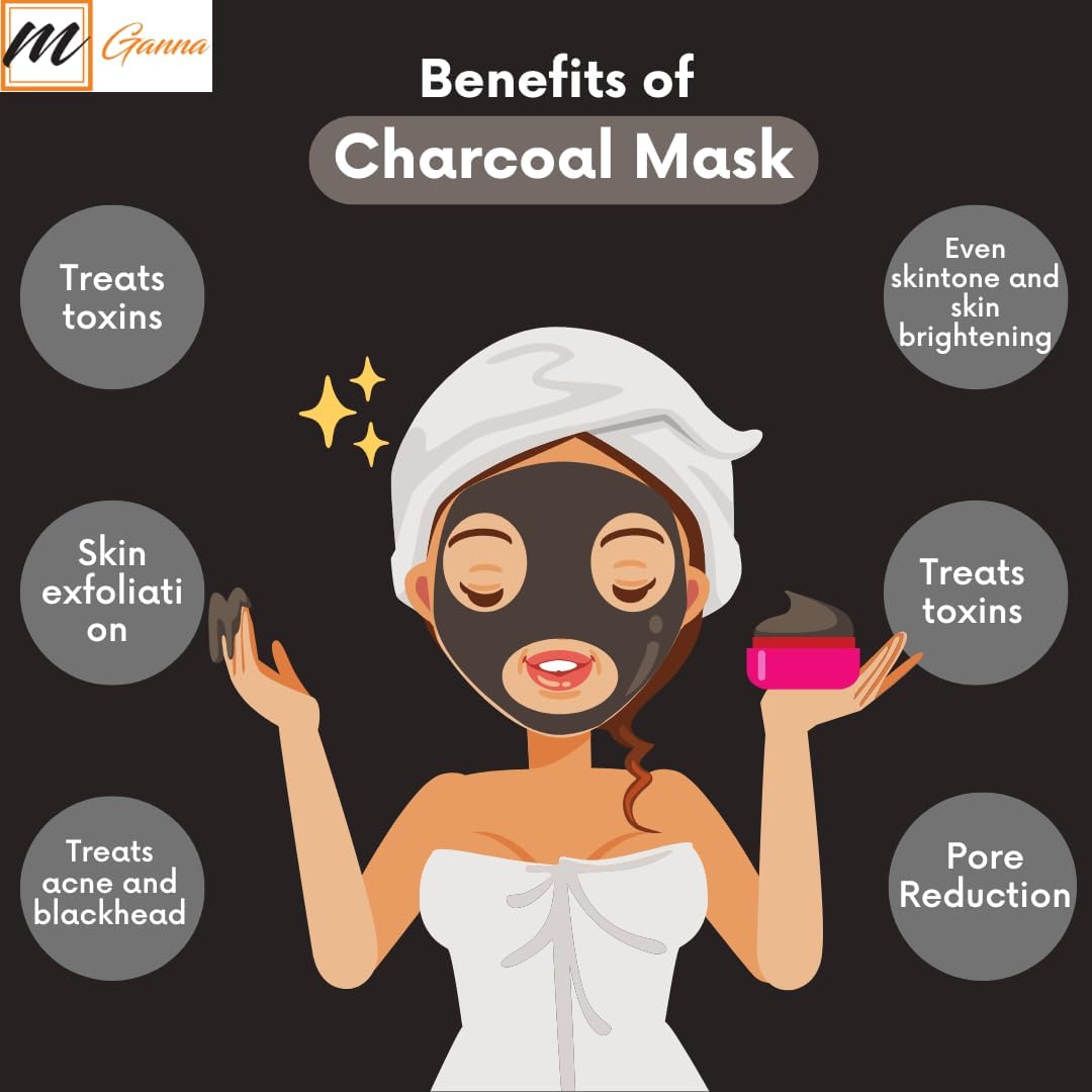 Activated Bamboo Charcoal 100g / 0.22lbs for Teeth Cleaning, Face Masks, Scrubs and Soap Making