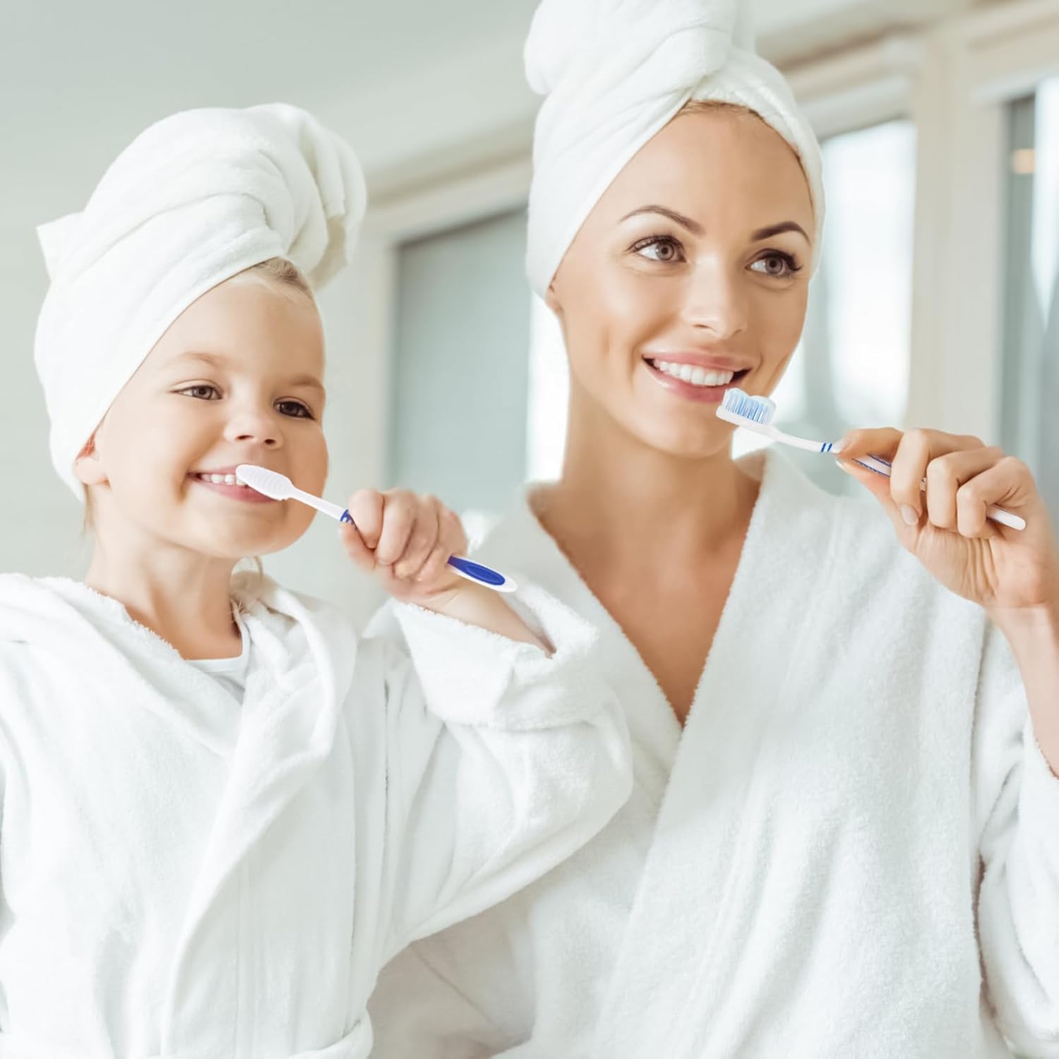 100 Prepasted Disposable Toothbrushes with Dental Floss Individually Wrapped Pre Pasted Toothbrushes Soft Bristle Travel Tooth Brush Single Use Wrapped for Hotel, Camping, Travel, Homeless