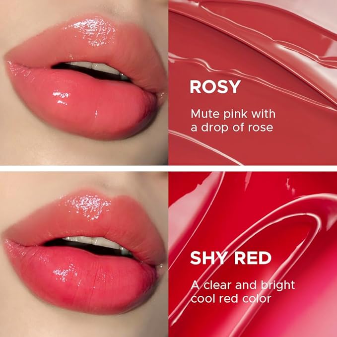 PRIMERA PRMR Lip Retinol Serum Tube #Rosy | Tinted Hydrating Lip Oil & Gloss, Korean Lip Stain made with Collagen, Long-lasting Plumping & Moisturizing Lip Care Serum (0.24 oz / 7g)