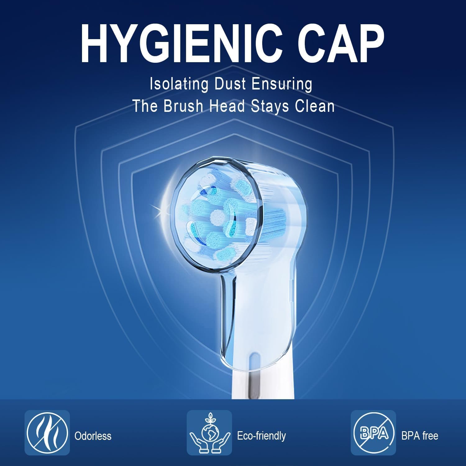 6 Pack Toothbrush Covers for Oral B iO Replacement Heads, Toothbrush Cover Caps for Oral B Pro1000 Electric Toothbrush Head，iO Toothbrush Head Cover for Travel & Home (Pink+Transparent)