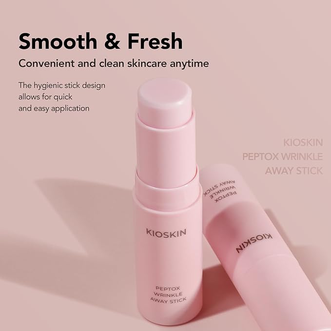 107% Crow’s Feet Improvement, 117% on Neck Lines & 109% on Nasolabial Lines – Boosts Elasticity – With Botulinum-Inspired Peptide and Collagen – Korean Skincare Korea’s Best Skincare Stick Kioskin