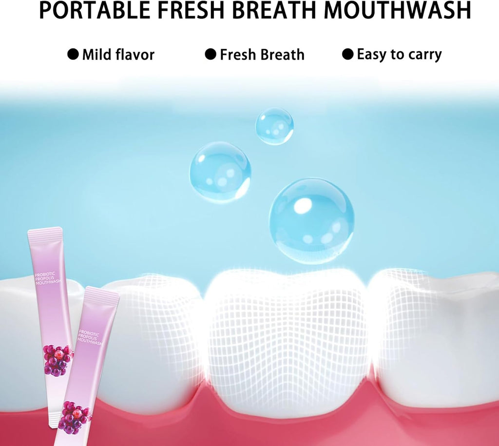 60PCS Travel Size Mouthwash,Portable Mini Mouthwash,Long-Lasting Freshness Travel Mouth Wash for Oral Care A21