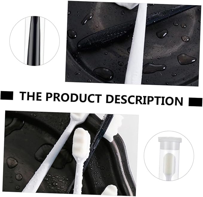 Yardwe 6pcs Portable Micro Nano Toothbrush with Ultra Soft Bristles for Pregnant Women Postpartum Use Head Wear-Resistant Lightweight Travel Oral Care