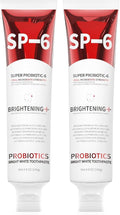 2PCS-SP-6 Whitening Toothpaste, Teeth Whitening, Enamel-Safe, Fluoride-Free, Fresh Mint, Fresh Breath