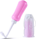 FOOFOO Portable Bidet Travel Large Capacity 450ml(15oz) Personal Toilet Handheld Pink