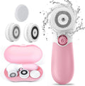TOUCHBeauty Spin Brush Face Cleanser with 3 Brush Heads for Deep Cleansing Exfoliation and Massaging