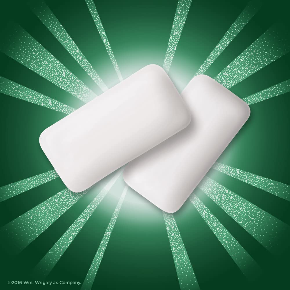 ECLIPSE Spearmint Sugar-Free Chewing Gum, 8 Packs, 18-Count Each Gum Packs