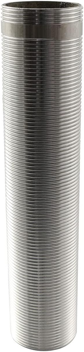 Faucet Mount Extension Shank 6" x 1.25" Bathroom Installation Faucet Accessories Lengthen Fixed High Foot Stainless Steel Basin Faucet Fittings Tap