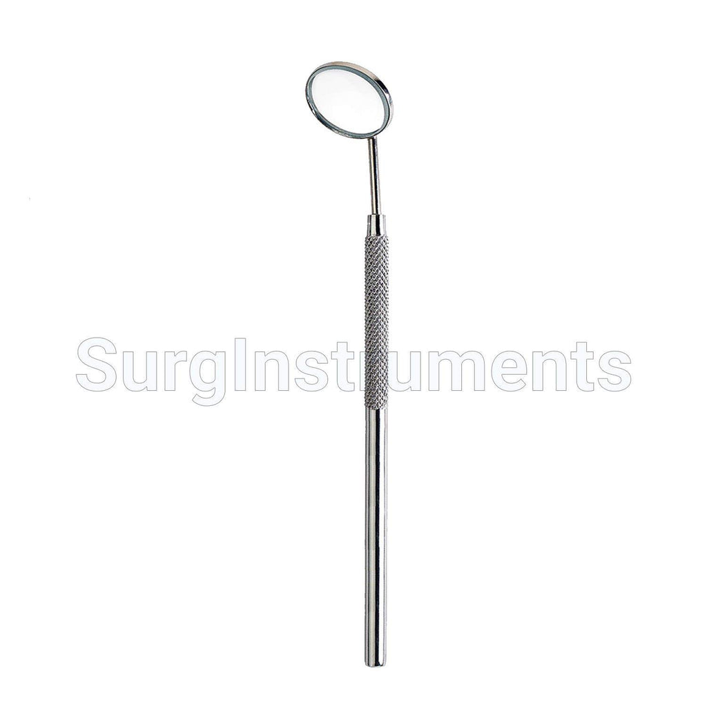 25pcs Dental Mouth Mirrors with Handle Stainless Steel Dental Instruments Bulk Explorers Oral Hygiene by SurgicalOnline