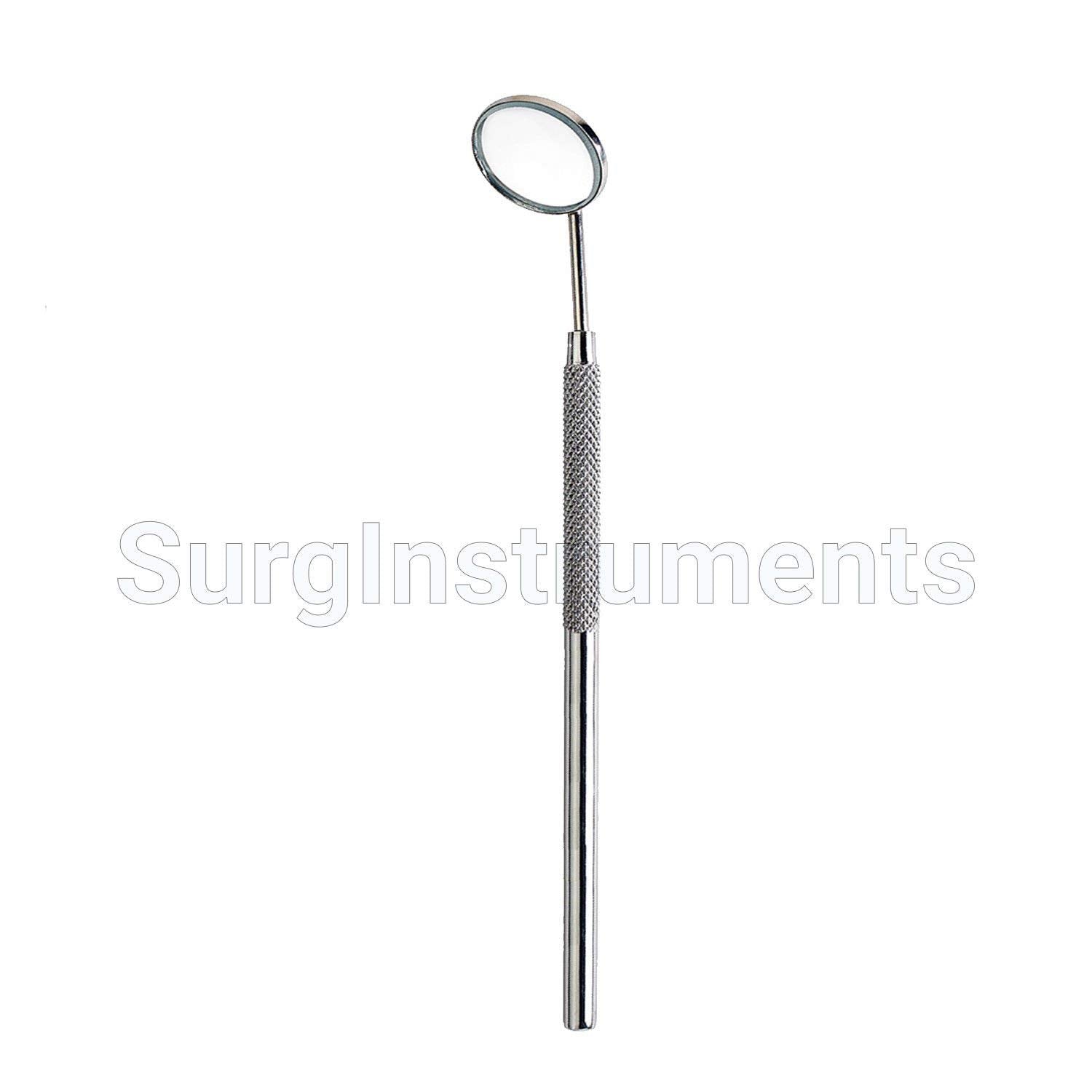 25pcs Dental Mouth Mirrors with Handle Stainless Steel Dental Instruments Bulk Explorers Oral Hygiene by SurgicalOnline