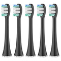 Replacement Toothbrush Heads 5 Pack Compatible with AquaSonic Black Series, Vibe Series, Black Series pro, and Duo Series Pro Electric Toothbrush, Black