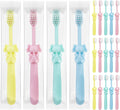 20 pcs Disposable Kids Toothbrushes Bulk Individually Wrapped,Kids Toothbrush for Age 2+ Toddler Children Toothbrush Set Soft Bristles Boys Girls Toothbrush