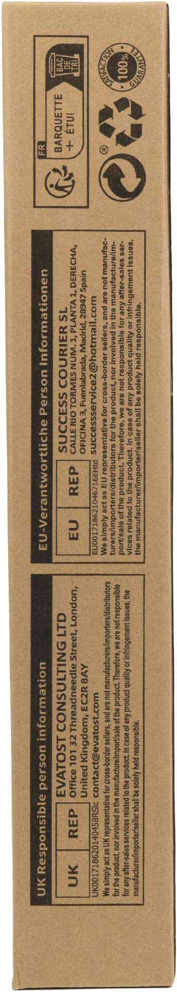 Utoplike Bamboo Drawer Dividers Large, Gray Kitchen Drawer Organizers Adjustable, Spring Loaded, Works in Dresser, Bathroom, Bedroom, Desk, 4 pcs, 2.4" H