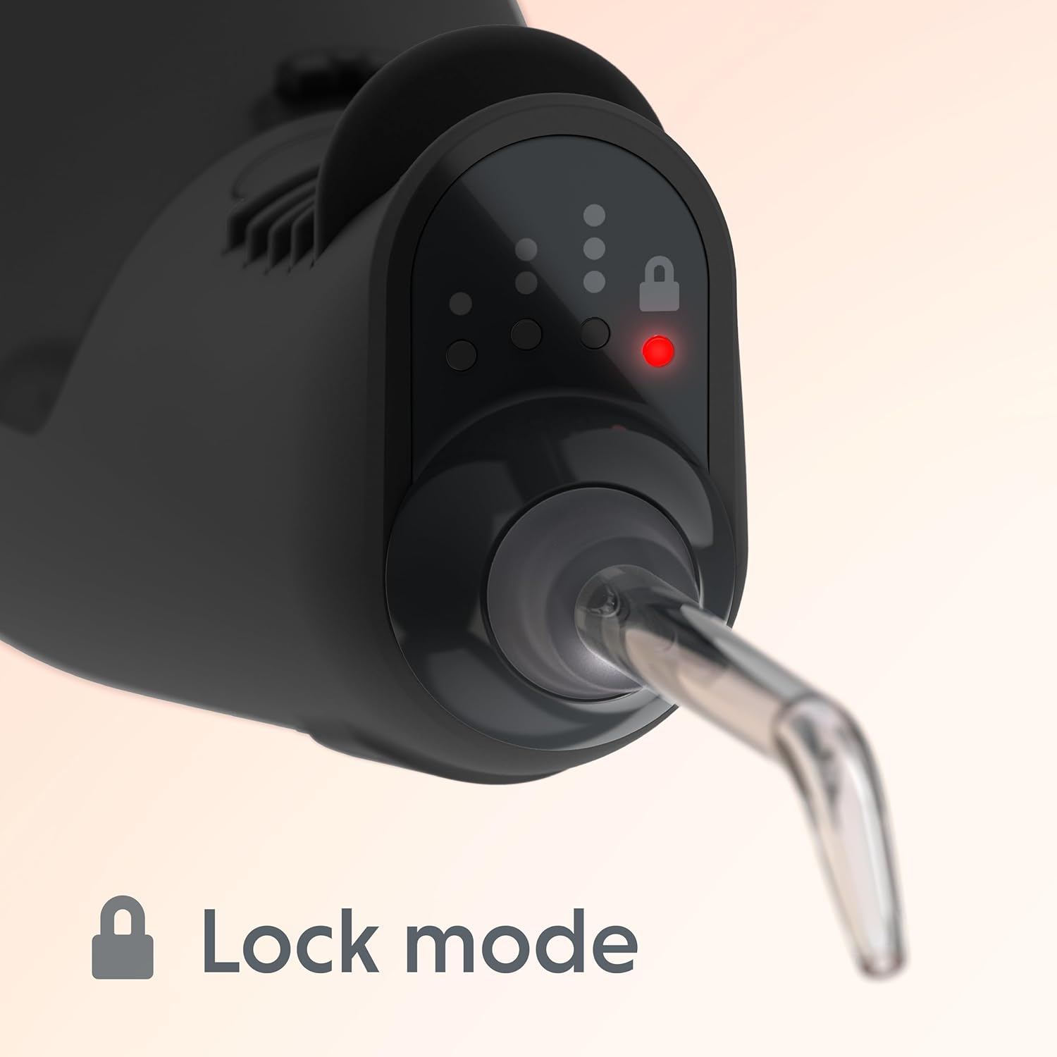 Ordo Water Flossers for Teeth, Cordless IPX7 Waterproof Oral Irrigator, 3 Pressure Settings, Portable, Rechargeable Electric Sonic Flosser, Dental Professional Recommended, Charcoal Grey