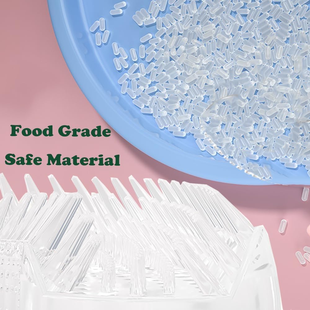 Toddler Toothbrush U Shaped,Lovely Colorful Food Grade Kids Toothbrush for 2-8 Years Old (4 Pack)