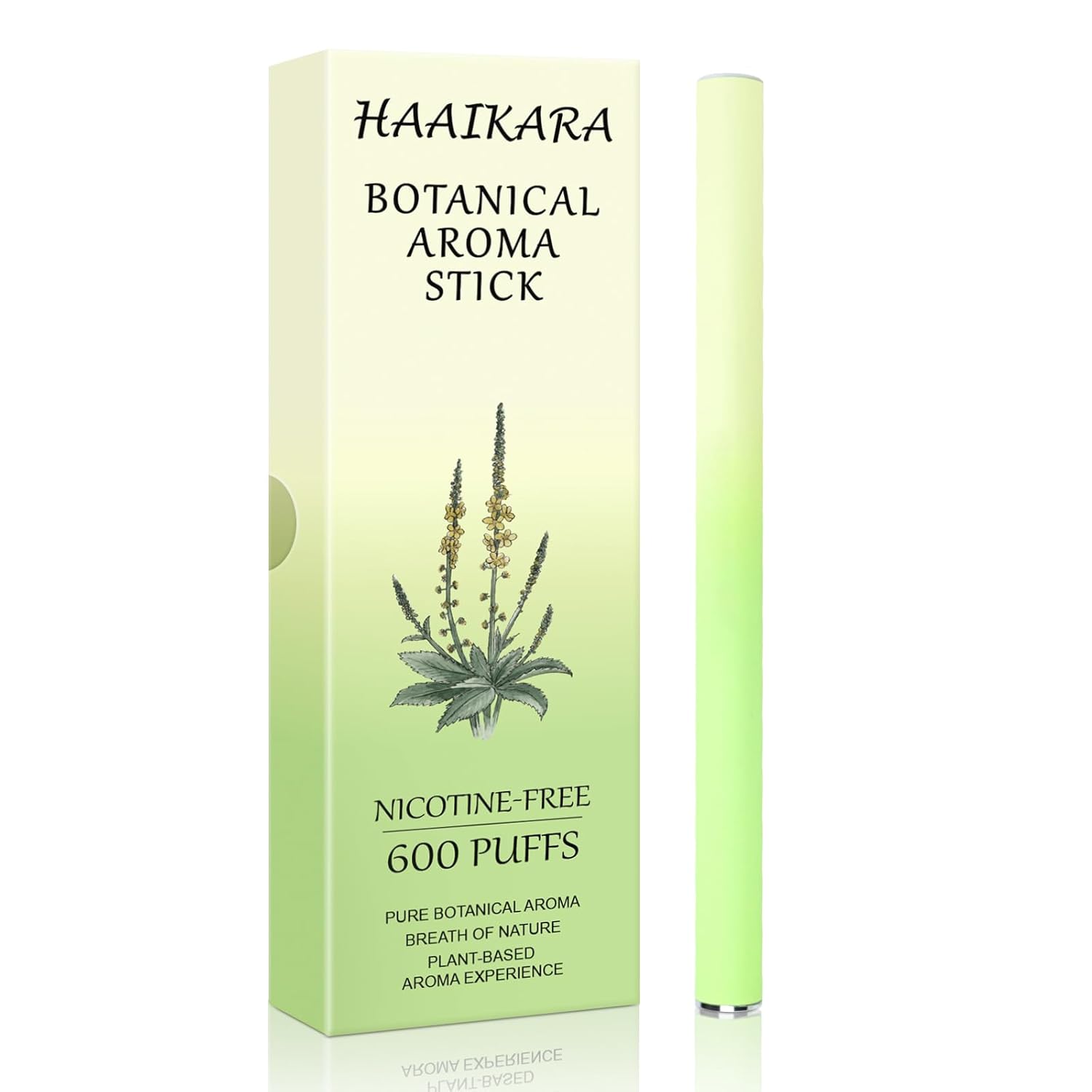 Natural Mullein Herbal Diffuser – Upgraded Formula with Mint and Thyme Long-Lasting Flavored Air Refreshing Support Oral Fixation Menthol Essential