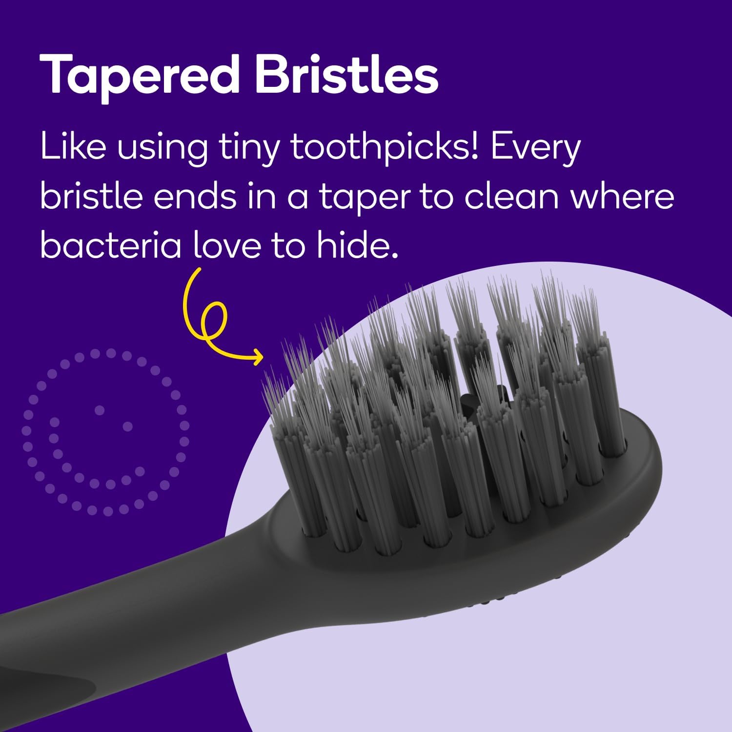 BURST Pro Sonic Electric Toothbrush Genuine Replacement Heads (Black/3 Pack) | Soft Bristles for Deep Clean, Stain & Plaque Removal