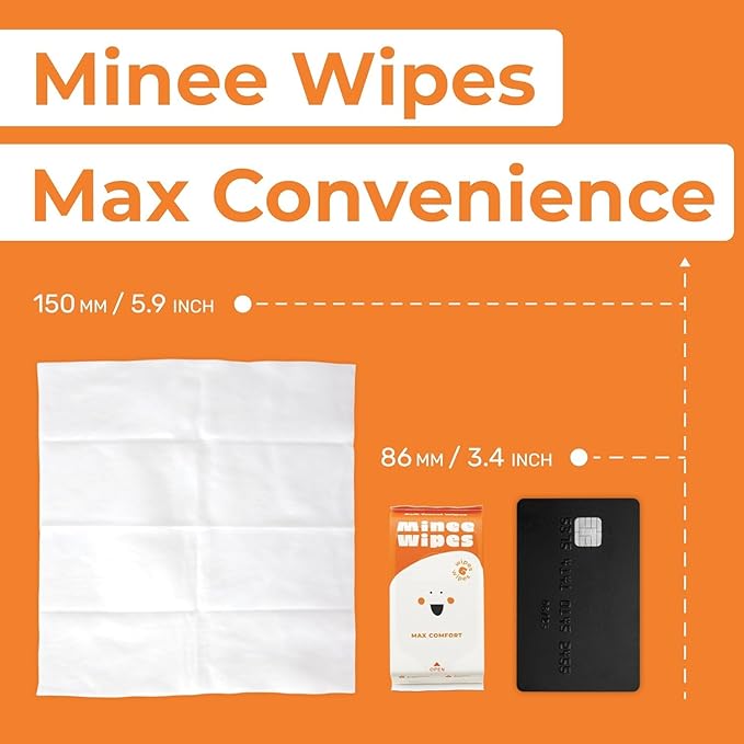 Impossibly Compact Travel Wipes - 99.5% Water - Safe for Sensitive Skin & Hypoallergenic, Resealable, Thick & Durable - For Adults, Kids & Baby Care - Unscented, 20 Pack Total 120 Wipes
