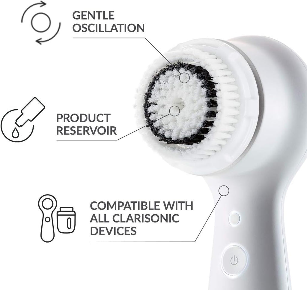 Clarisonic Sensitive Facial Cleansing Brush Head Replacement for Mia 1, Mia 2, Mia Fit, Alpha Fit, 1 Count