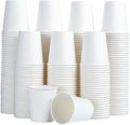 SIUQ 300 Pack 5 oz Paper Cups, White Disposable Paper Cups, Small Bathroom Mouthwash Cups, Hot/Cold Drinking Cup for Bathroom, Home, Party, Office, Picnic, Travel