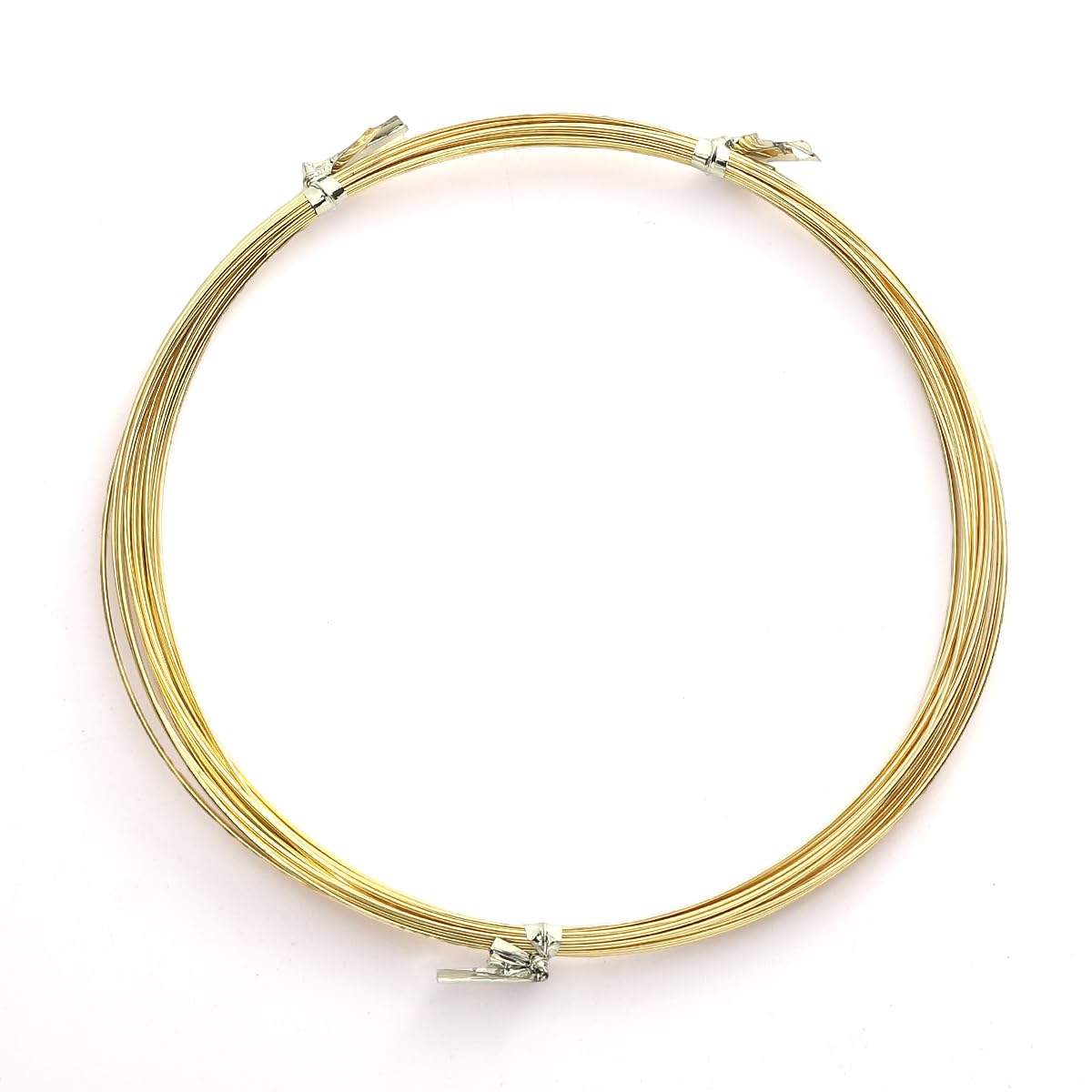 14K Gold Plated Wire 0.6mm 5 Meters Bead Cord for Bracelet Necklace Charm Beading Jewelry Making Findings