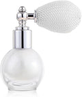 Pearl White Highlighter Spray for Face and Body, Rich Color Loose Shimmer Powder Long Lasting Sparkly Spray High Gloss Makeup for Women Rave Festival Prom Stage Wedding Party, #1