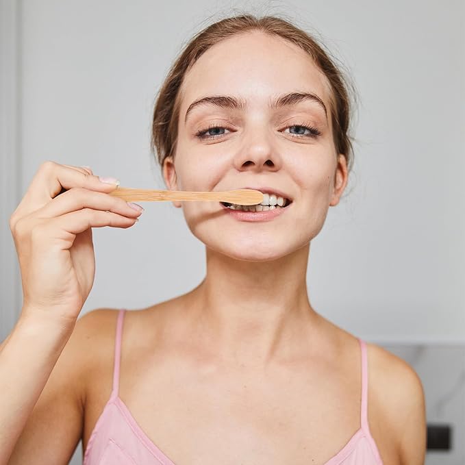 15 Pcs Toothbrush Set Soft Bristles Gentle Gums Comfortable Grip Portable for Travel Home Bathroom Cleaning Eco-Friendly Sustainable Oral Care