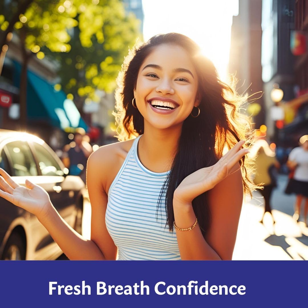 Luv Biotics Sugar Free Cherry Lozenges with Dental Probiotics, Xylitol & Aloe Vera for Bad Breath, Halitosis, Gum Health, Dry Mouth & Oral Care – 30 Lozenges