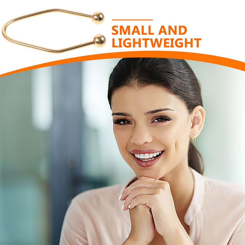 2pcs Dimple Makers - Dimple Trainer for Cheeks,Smile Trainer Facial Exerciser, for The Face Easy to Wear and Develop Natural Dimples, Gold