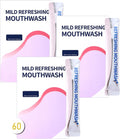 60PCS Travel Size Mouthwash,Portable Mini Mouthwash,Long-Lasting Freshness Travel Mouth Wash for Oral Care A50