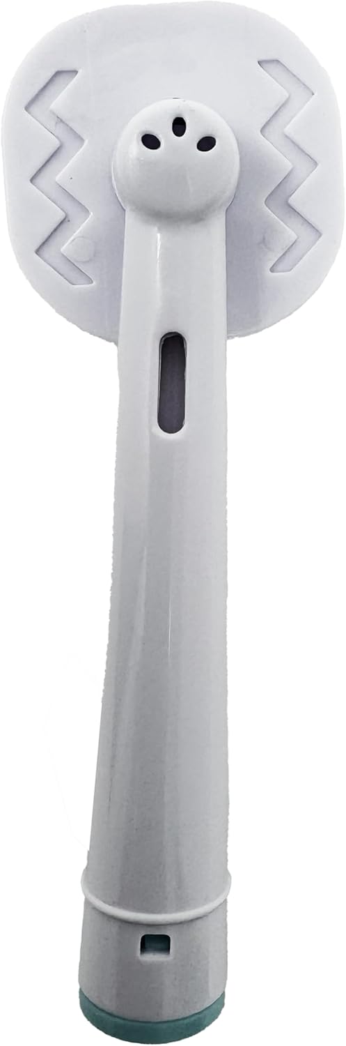 Tongue Cleaner Scraper Replacement Toothbrush Replacement Heads Compatible with Oral B Braun, 1 Pcs Brush Heads Compatible with Oral B Replacement Heads Refill 7000/Pro 1000/9600/500/3000/8000