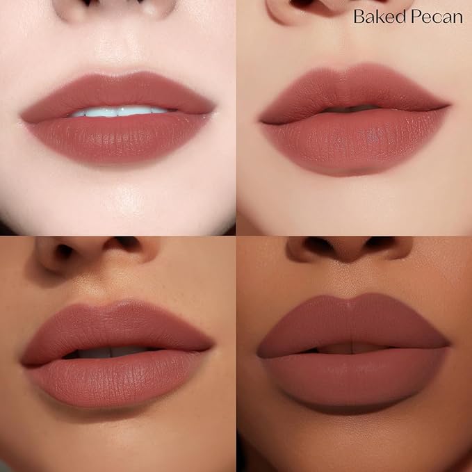 ETUDE Fixing Tint #16 Baked Pecan (4g) | Long Lasting High Pigmented Liquid Lipstick | Waterproof Lightweight Matte Finish Lip Stain | Full Coverage | Korean Makeup, Kbeauty