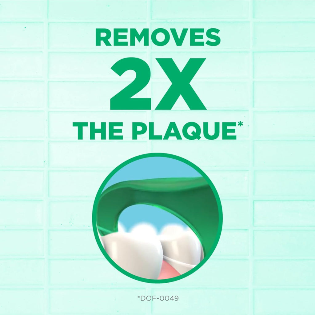 GUM Professional Clean Floss Picks - Extra Strong Shred-Resistant Floss, Easy Grip Handle - Dental Flossers for Adults - Fresh Mint Flavor, 150 Count (Pack of 4)