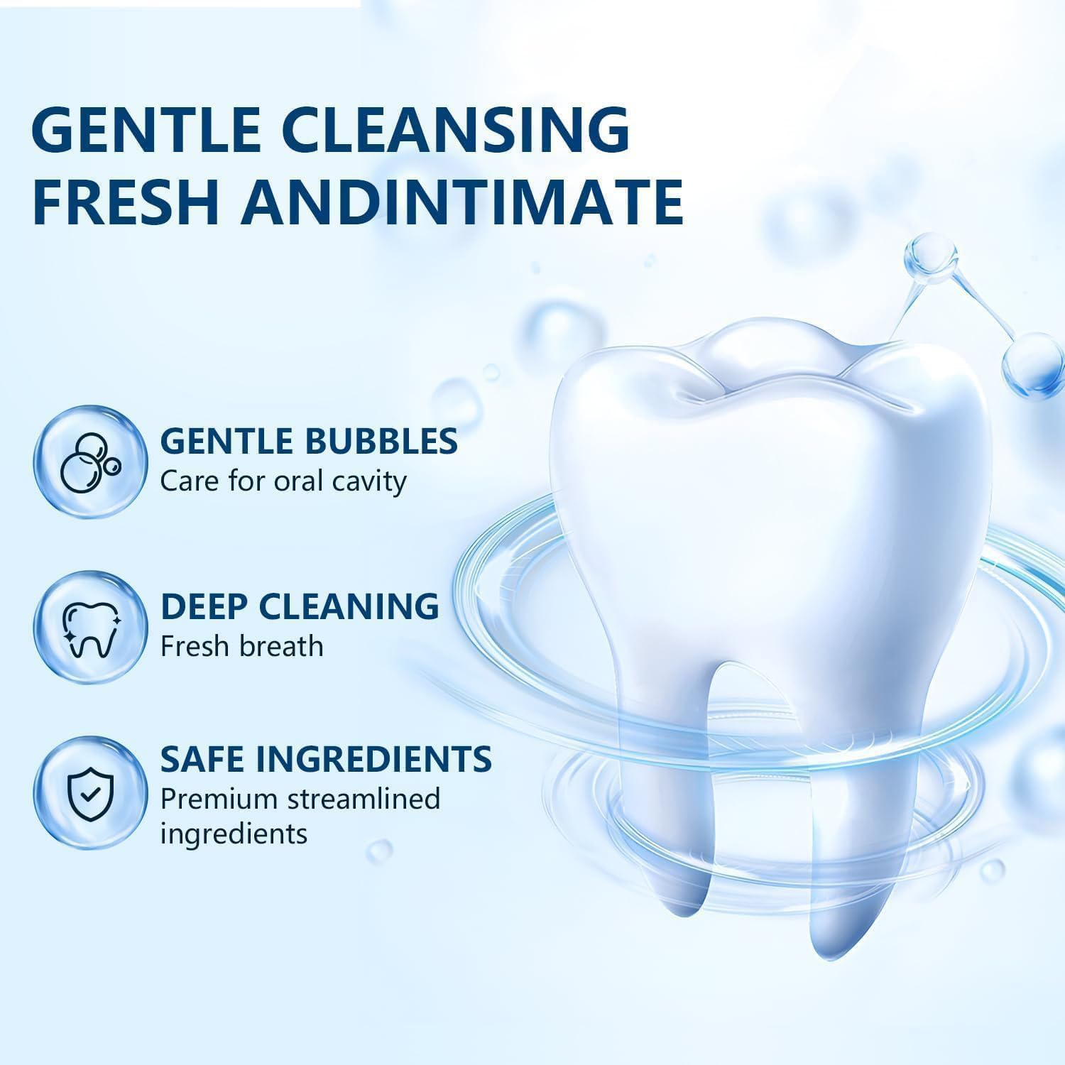 Hydroxyapatite Toothpaste 7.5, Fluoride-Free Toothpaste for Enamel Protection and Tooth Strengthening, Breath Freshening | Mild Mint | Deep Cleaning Care Toothpaste for Sensitive Teeth 4.23oz (2pcs)