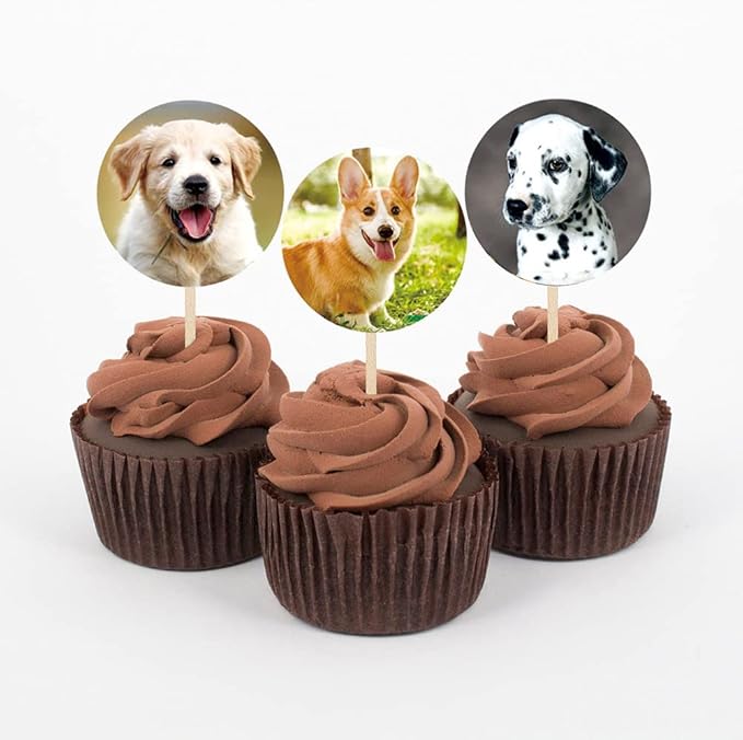 1.5" Dog Stickers for Kids Teachers, 500 Pcs Dog Puppy Stickers for Toddlers Birthday Party, School Reward, Giveaways