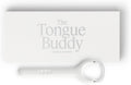 TheTongueBuddy™ Effective Tongue Scraper for Adults - Ergonomic Tongue Cleaner Promotes Fresher Breath, Travel-Friendly Beauty and Personal Care Essential (Smoke White)